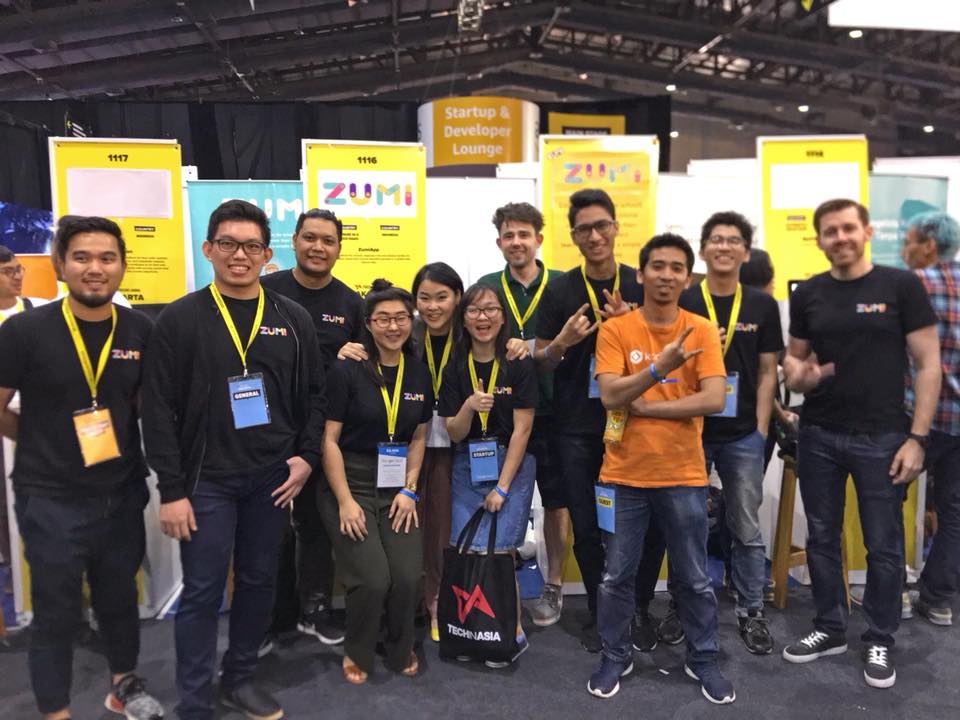 Zumi x Kodefox in Tech in Asia Conference